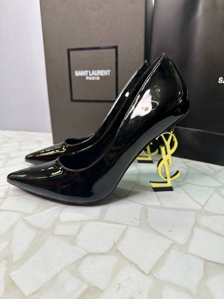 کفش پاشنه بلند ایو سن لورن Saint Laurent زنانه ورنی