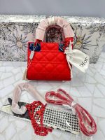 کیف زنانه دیور مدل دستی و دوشی اسکارف دار