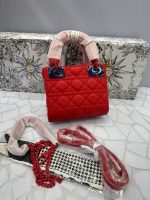کیف زنانه دیور مدل دستی و دوشی اسکارف دار